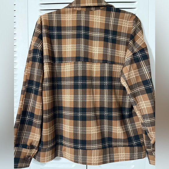 LOVE MAVEN WOMEN'S MEMORIES JACKET BROWN LIGHT FABRIC SIZE L - Picture 3 of 16